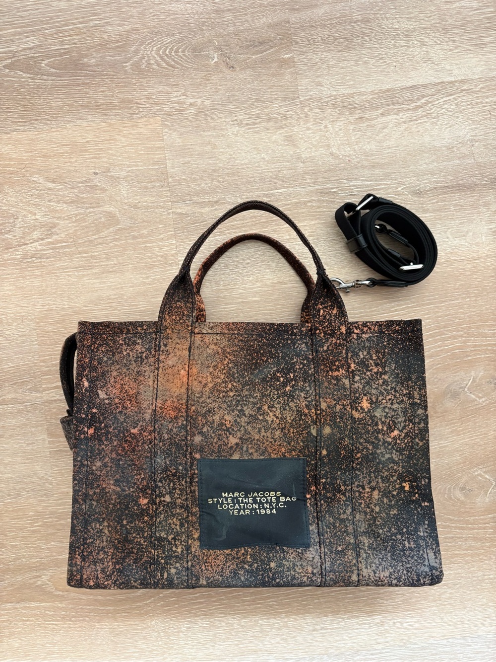 Medium Marc Jacobs custom The Tote Bag w/ Milky Way on the Horizon - Picture 4 of 10